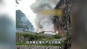 广西一烟花仓库爆炸，现场噼啪炸响，官方：被落石击中发生自燃