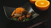 香脆酸甜的香橙排骨，充满活力的创意新组合！