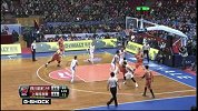 CBA-1314赛季-常规赛-第19轮-张兆旭抢下篮板球 杜比三分远投命中-花絮