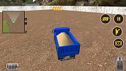工程车益智游戏 大卡车运送沙子翻过悬崖
