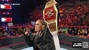 RAW第1346期：罗西怒喷全体女子选手 布鲁克求机遇贸然请战