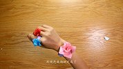 玫瑰花戒指折纸，动动你的手，送上你最真诚的祝福吧!