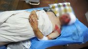 江西赣州民警遭歹徒驾车碾压拖行数十米仍在抢救 嫌疑人被抓