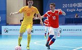 五人制-庄健发顾海涛破门 中国3-3战平俄罗斯
