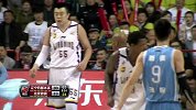 CBA-1415赛季-季后赛-总决赛-第6场-哈德森分球到外线郭艾伦三分出手球进-花絮