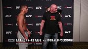 UFC249终极对视集锦：夜魔身黑超亮相 塞胡多戏精附体