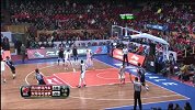 CBA-1415赛季-常规赛-第25轮-布朗外线三分命中（四川vs东莞）-花絮