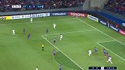 水原获得前场位置绝佳任意球 塔加特门前领球转身抽射被后卫挡出