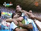 2014世界杯阿根廷梅西91分钟决胜一球  1-0绝杀伊朗