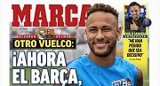 马卡封面：谈判乐观！巴萨非常接近 巴西人已表态盼重返诺坎普