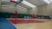 中国男篮-14年-男篮昆明集训对抗训练 李楠指导周琦防守-专题