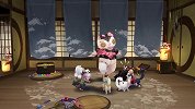 阴阳师：最萌联动！熊本熊空降庭院，骗吃骗喝！