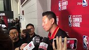 NBA夏季联赛首胜！中国男篮主帅李楠赛后点评球队表现