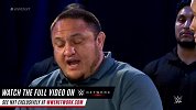 WWE-16年-NXT349期：萨摩亚乔&中邑真辅冠军对决赛前采访-花絮