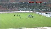 中超-14赛季-联赛-第1轮-杭州绿城冯刚30米开外任意球直接旋向球门-花絮