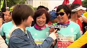 跑步-16年-张钧甯领跑上海半马 沪上知名主持谈跑步感悟-新闻
