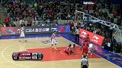 CBA-1415赛季-常规赛-第15轮-范成林篮下打中（上海vs佛山）-花絮