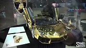 售价350,000美元 纯金版 Lamborghini Aventador亮瞎全球人