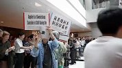 香港苹果零售店开张首日遭抗议