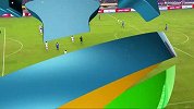 中国足协杯-15赛季-半决赛-淘汰赛-第1回合-第4分钟进球 登巴巴依靠强壮的身体绕前迎球怒射球进-花絮