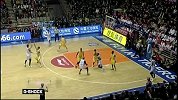 CBA-1314赛季-常规赛-第26轮-刘书楠左翼跳投不中辛格尔顿补篮球进-花絮