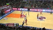CBA-1415赛季-常规赛-第19轮-克拉夫索夫篮下强打周琦得手（新疆vs佛山）-花絮