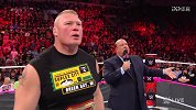 WWE-17年-RAW第1274期：保罗海曼花式嘲讽马哈尔 逗得莱斯纳一旁乐呵呵-花絮