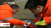 北京新闻-20120403-高速路边的“橘色风景线”