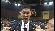 CBA-1314赛季-常规赛-第1轮-广东主教练杜峰赛后采访：年轻队员表现不错比赛有起伏正常-新闻