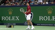 ATP-14年-蒂姆反手回球出界 小德首盘破发5：3领先-花絮