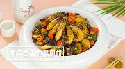 梅干菜干煎基围虾，一不小心就光盘