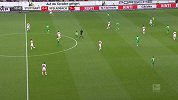 第11分钟斯图加特球员冈萨雷斯射门