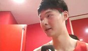 中国篮球-17年-世预赛-独家采访王哲林：赢下比赛不容易 在韩国家门口赢球感觉很爽-新闻