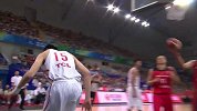 中国男篮-16年-中欧男篮锦标赛：周琦抢断快攻打成2+1-花絮