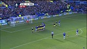 英足总杯-1314赛季-淘汰赛-第5路-巴克利任意球被特雷梅尔神勇扑出-花絮