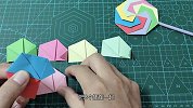 哄孩子的棒棒糖折纸玩具，做法简单易学，我看一遍就学会了