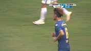 青岛黄海开场三板斧 王栋外围爆射稍高