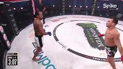 钱德勒Bellator最后一战 首回合一顿暴击KO牙签哥
