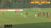 U15东亚杯-国少1-1韩国 两轮不胜继续垫底
