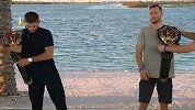 UFC254小鹰VS盖奇沙滩对视：29-0还是28-1？