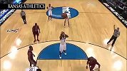 NCAA-1314赛季-3月22日东肯塔基大学vs堪萨斯大学全场集锦 威金斯砍下最高19分-专题