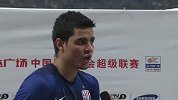 中超-13赛季-联赛-第22轮-德比赛后莫雷诺赛后采访 能进球帮助球队胜利很兴奋-花絮