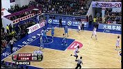 CBA-1314赛季-常规赛-第25轮-丹特格林策应张凯暴扣得分-花絮