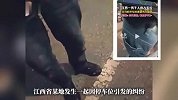 江西一男子人肉占车位，女司机停车时被恶意碰瓷