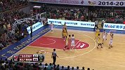 CBA-1415赛季-常规赛-第19轮-易建联冲抢下前场篮板双手暴扣（广东vs广厦）-花絮