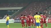 足球-13年-中巴传奇明星赛 快马高峰演绎经典进球-新闻