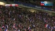 足球-15年-热身赛-法国2：0丹麦-精华