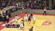 CBA-1415赛季-季后赛-半决赛-第1场-哈德森单打邓特蒙扬手三分命中-花絮