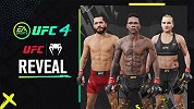 帅气十足！《UFC4》游戏人物率先上身毒液装备