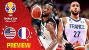 篮球世界杯美国VS法国宣传片：布下天罗地网 法国静候美国来战